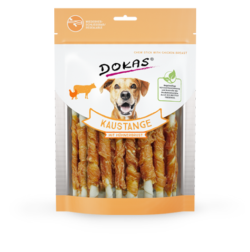 Dokas Hunde Snack Kaustange mit Hühnerbrustfilet 9 x 200g