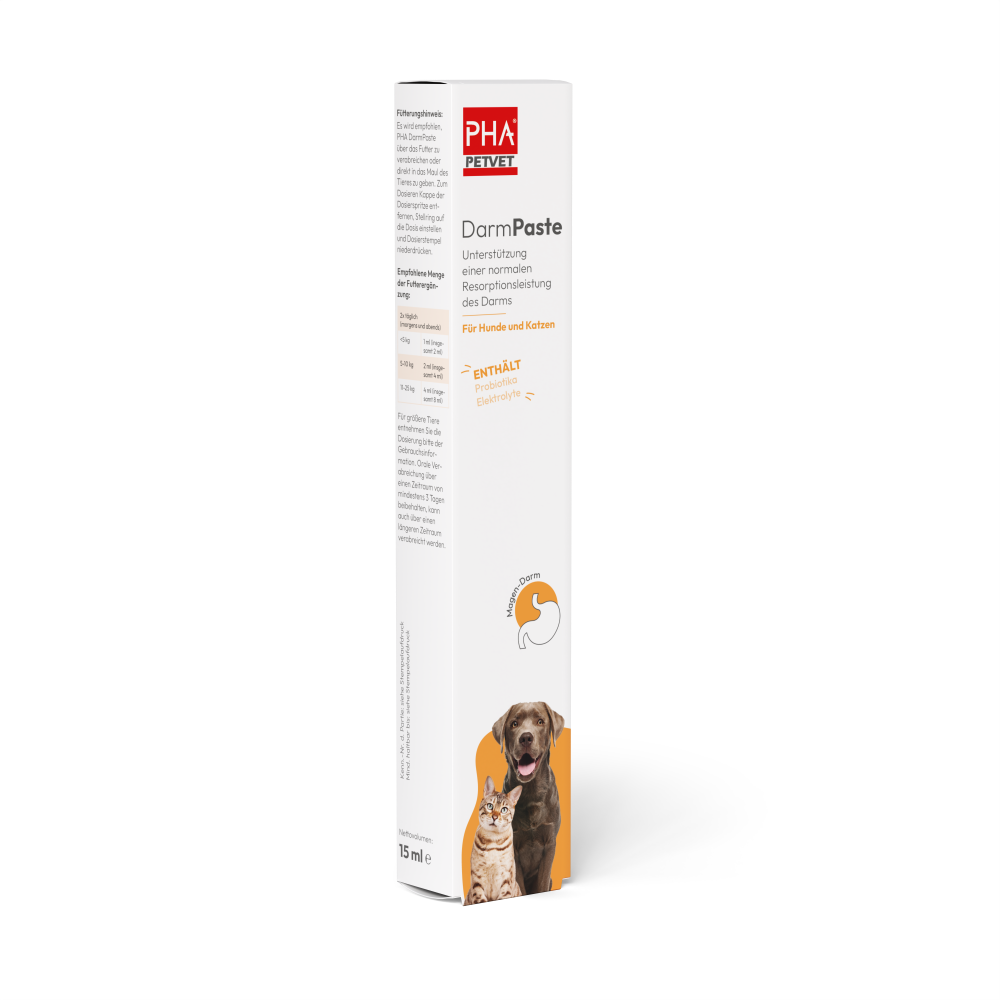 PHA DarmPaste für Hunde und Katzen 15 ml