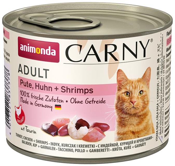 Animonda Cat  Carny Adult Pute & Huhn & Shrimps 200g