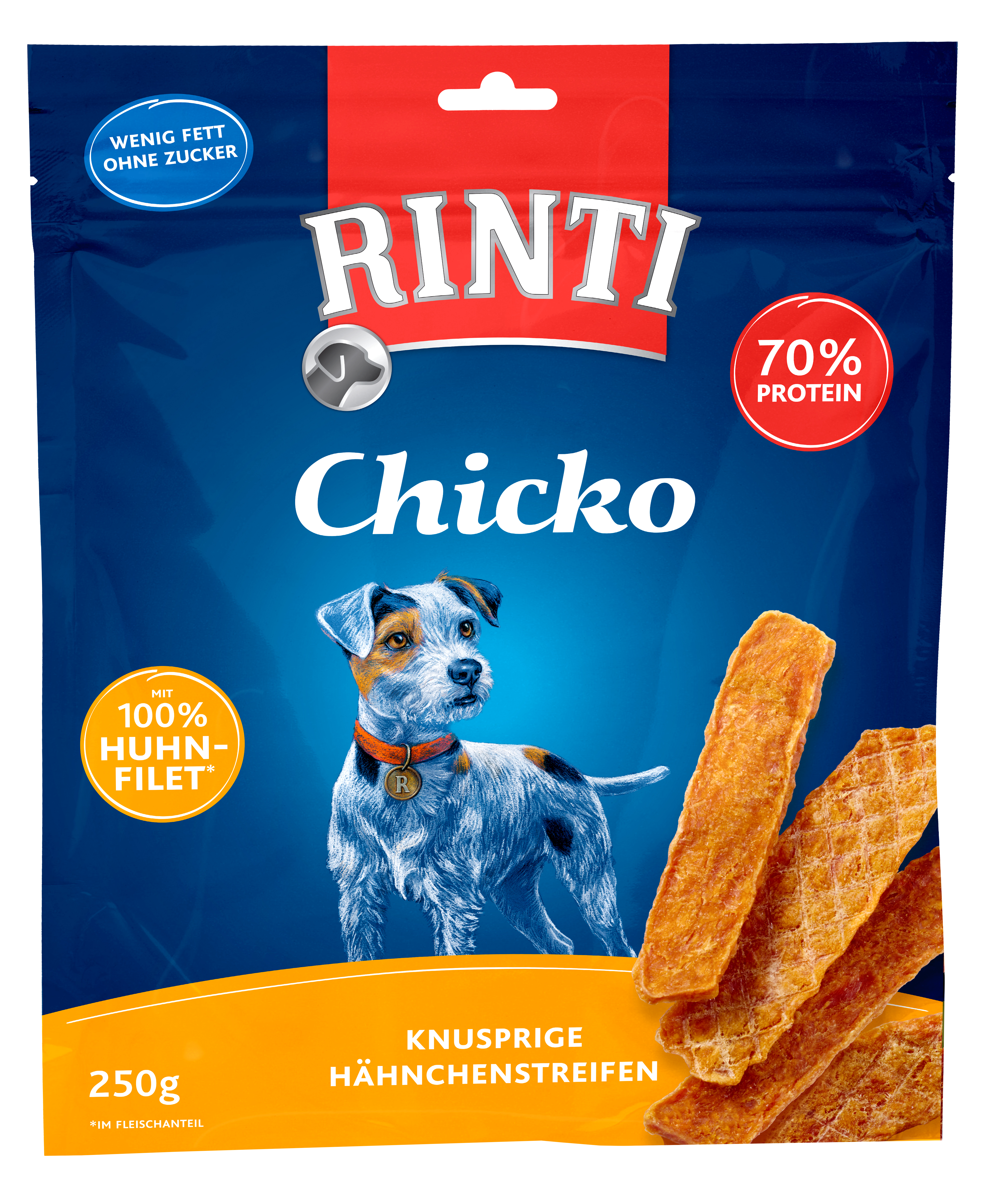 Rinti Snack Chicko Huhn Vorratspack 250g