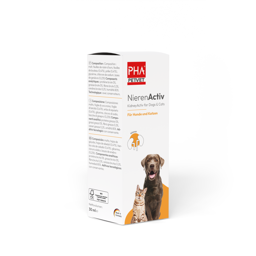 PHA NierenActiv für Hunde und Katzen 30 ml