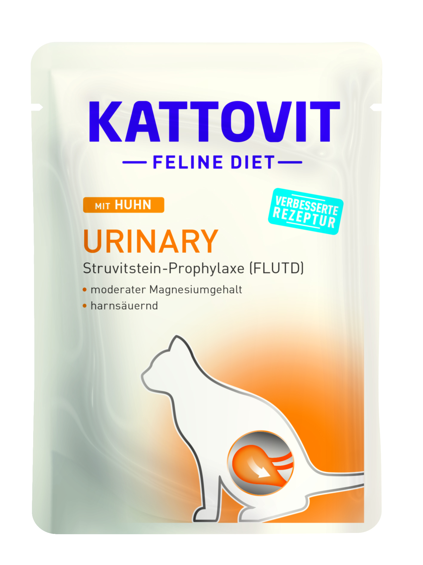 Kattovit Feline Diet Urinary mit Huhn 85g
