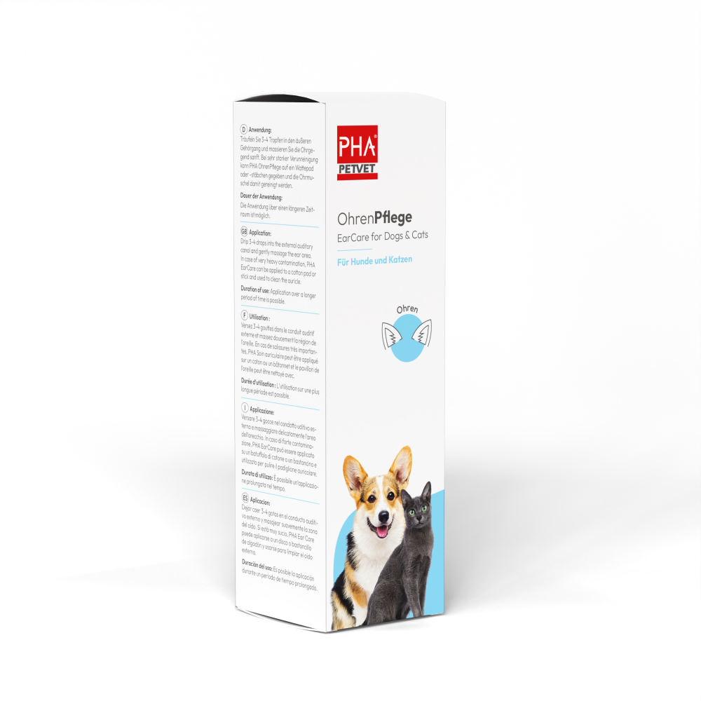 PHA OhrenPflege für Hunde u. Katzen 100 ml